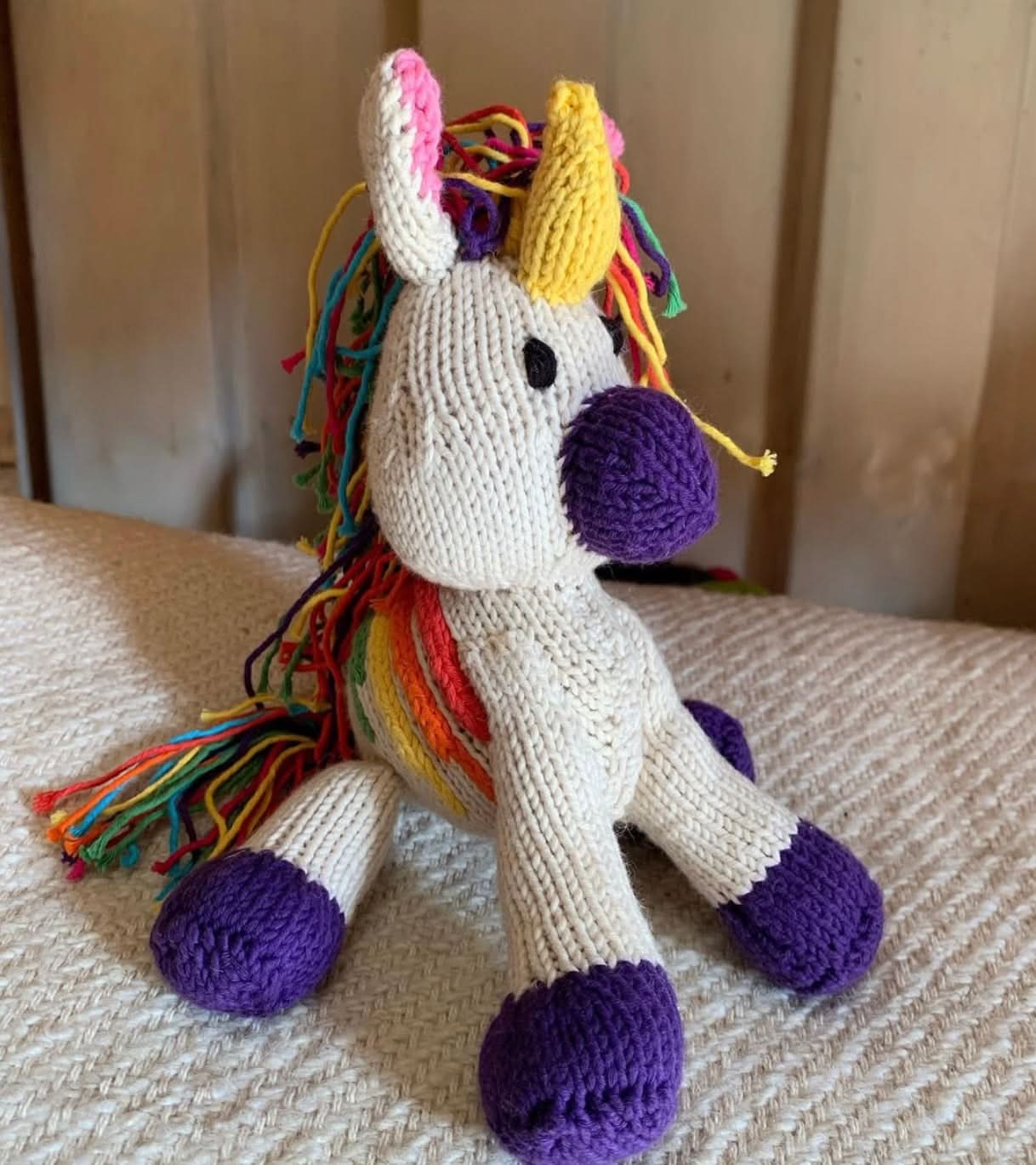 Baby Knit Buddy  | Twinkle the Unicorn finn + emma