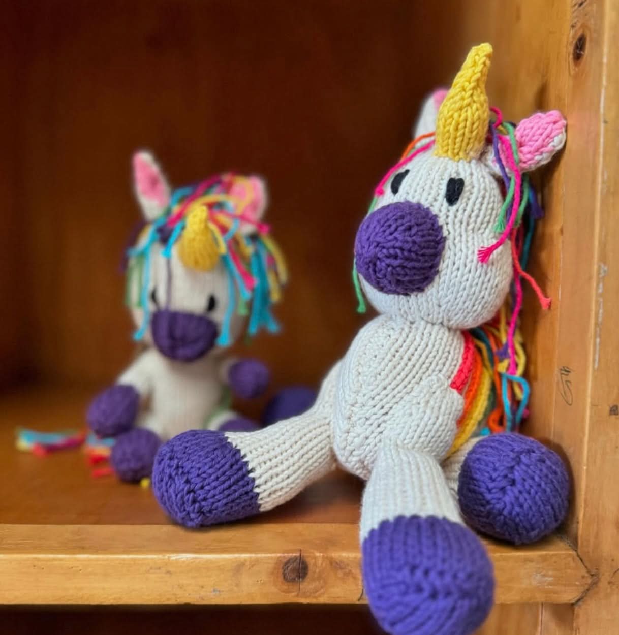 Baby Knit Buddy  | Twinkle the Unicorn finn + emma
