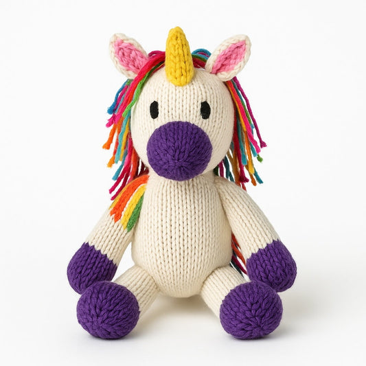 Baby Knit Buddy  | Twinkle the Unicorn finn + emma