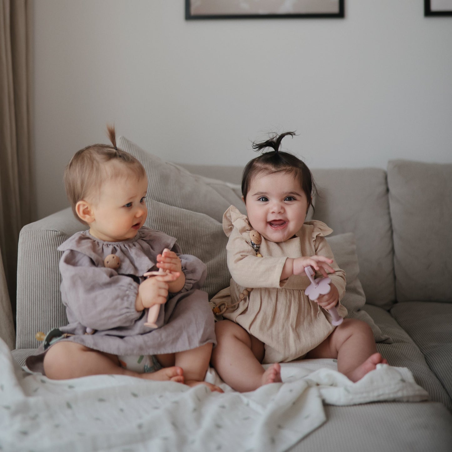 Baby Organic Cotton Muslin Swaddle Blanket Mushie