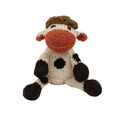 Baby Wool Knit Buddy  | Willa the Cow finn + emma