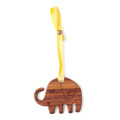 Baby wood stroller toy | piper the elephant finn + emma