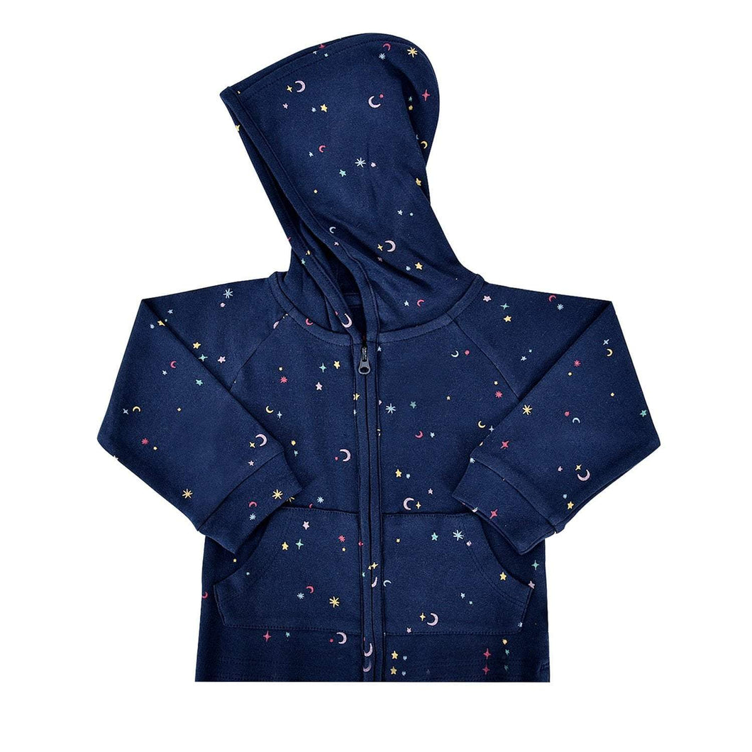 Baby hoodie | starry night finn + emma