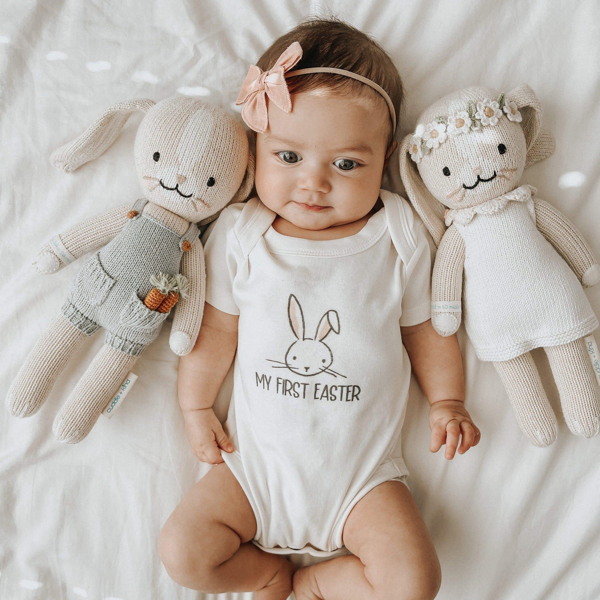 Baby Graphic Bodysuit - My First Easter | 100% Organic Baby Graphic Bodysuit - My First Easter | 100% Organic
