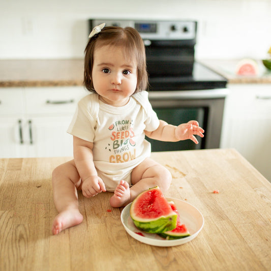 Baby graphic bodysuit | from little seeds finn + emma