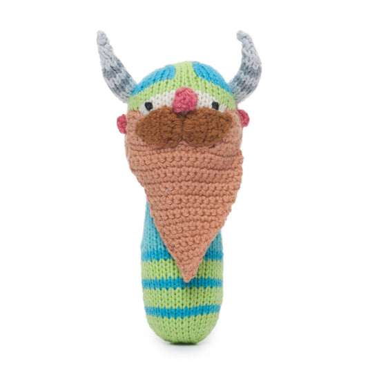 Baby mini rattle | gunnar the viking finn + emma