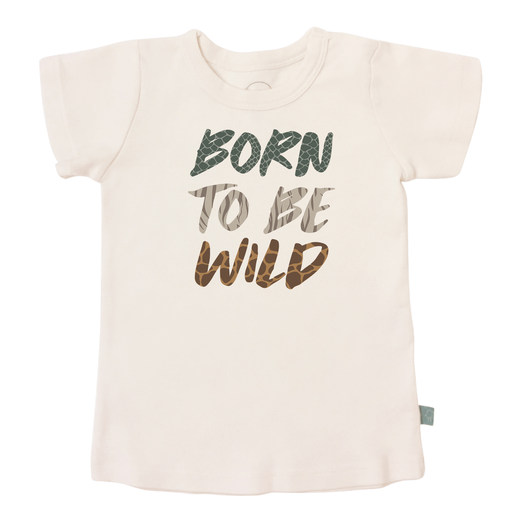 Baby graphic tee | born to be wild finn + emma
