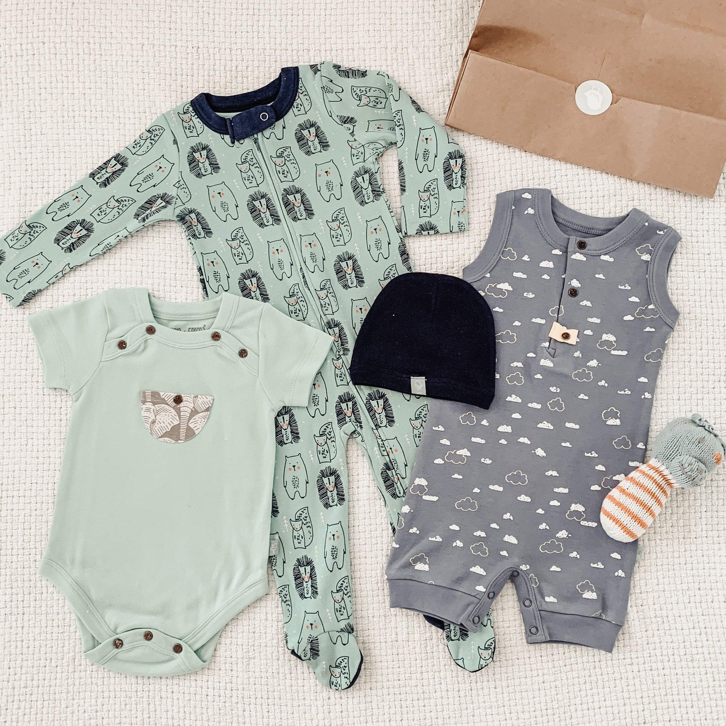 Grab Bag Baby Boy Clothes Mystery Box Finn Emma - Main Image