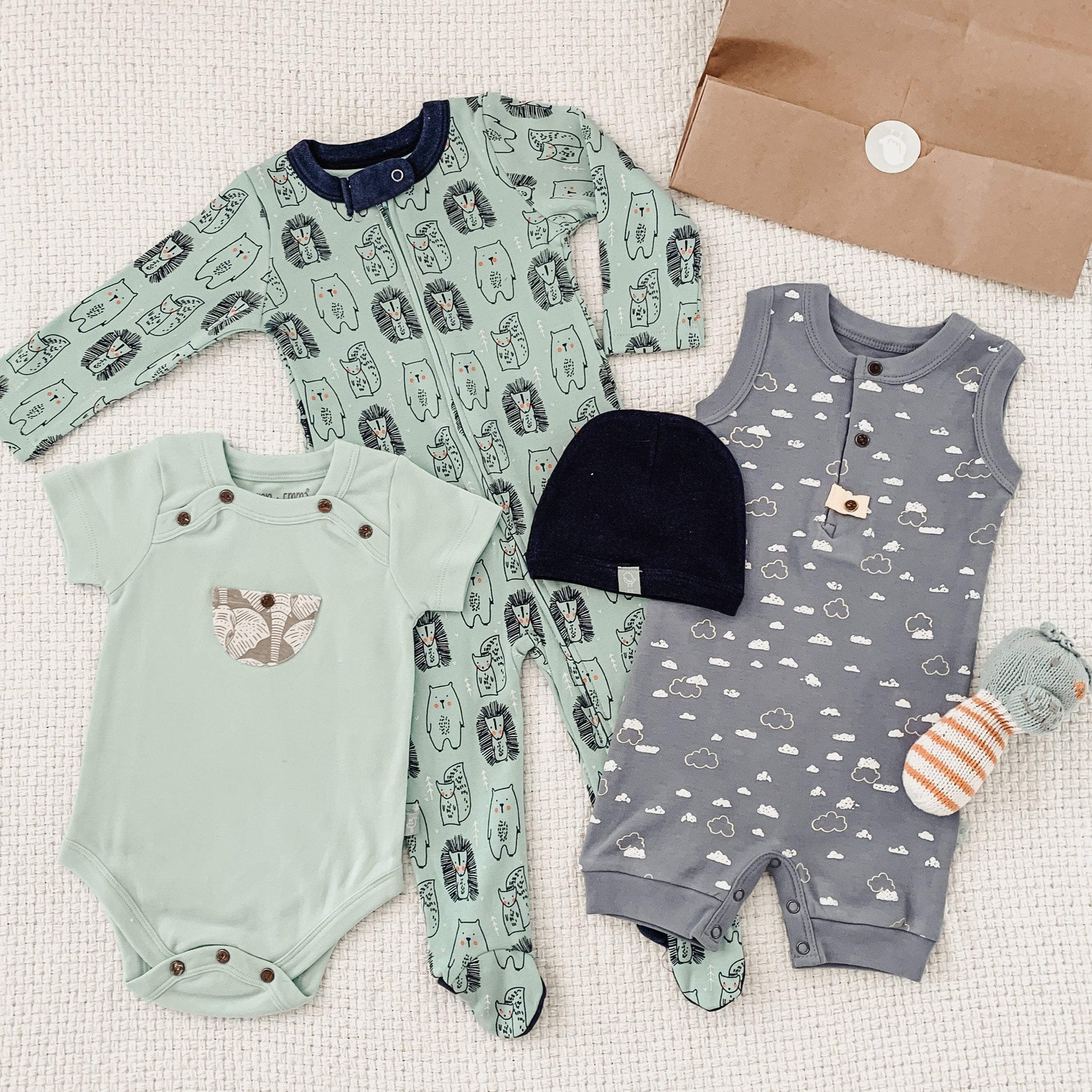 Grab Bag Baby Boy Clothes Mystery Box Finn Emma - Main Image