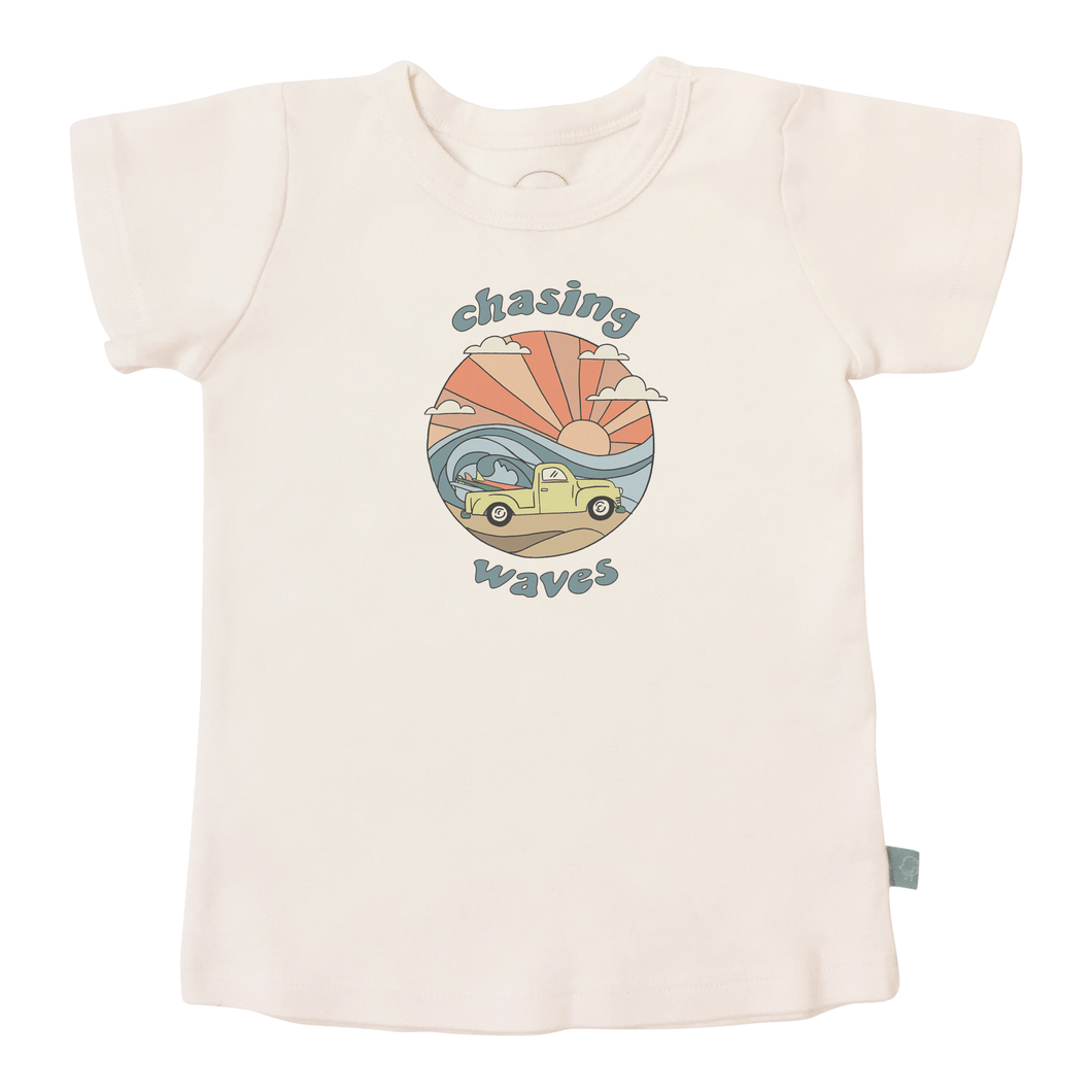 Baby graphic tee | Chasing Waves finn + emma