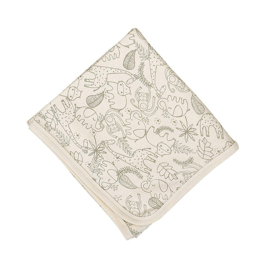 Baby swaddle blanket | jungle finn + emma