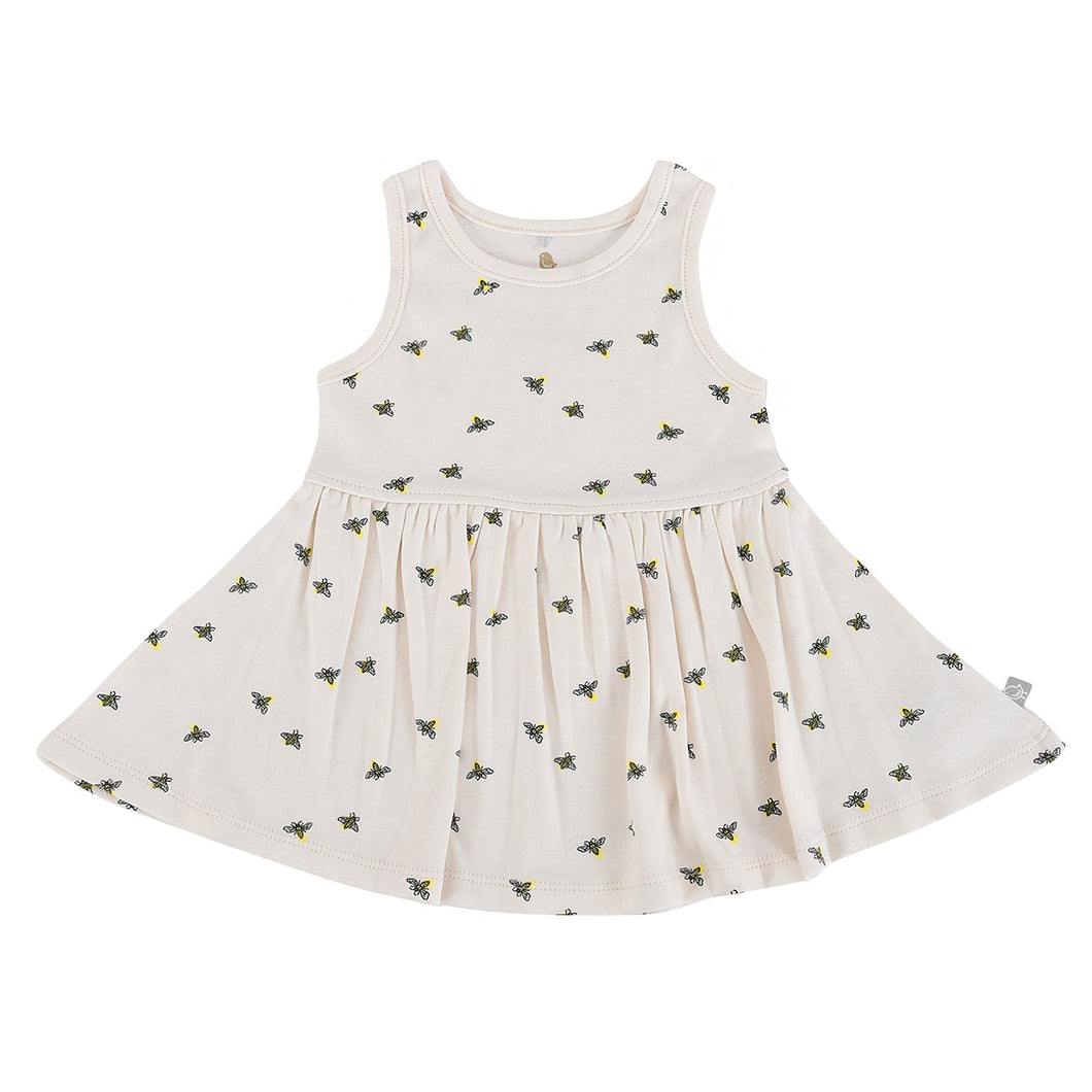 Baby short sleeve twirl dress | busy bees finn + emma