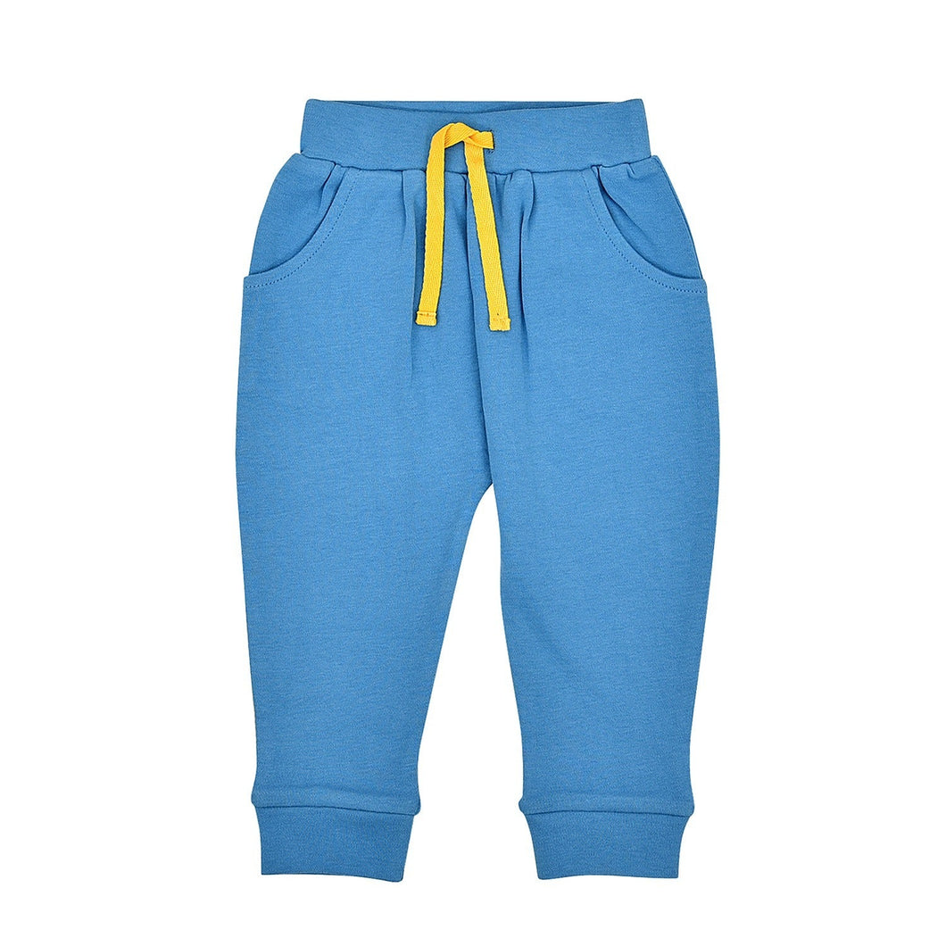 Baby lounge pants | ripple blue finn + emma
