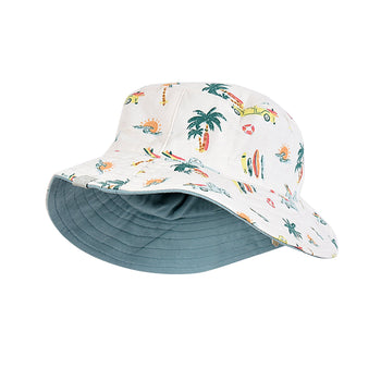 Baby reversible bucket hat | beach vibes finn + emma