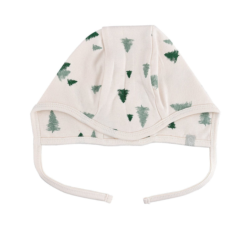 Baby bonnet hat | winter trees finn + emma
