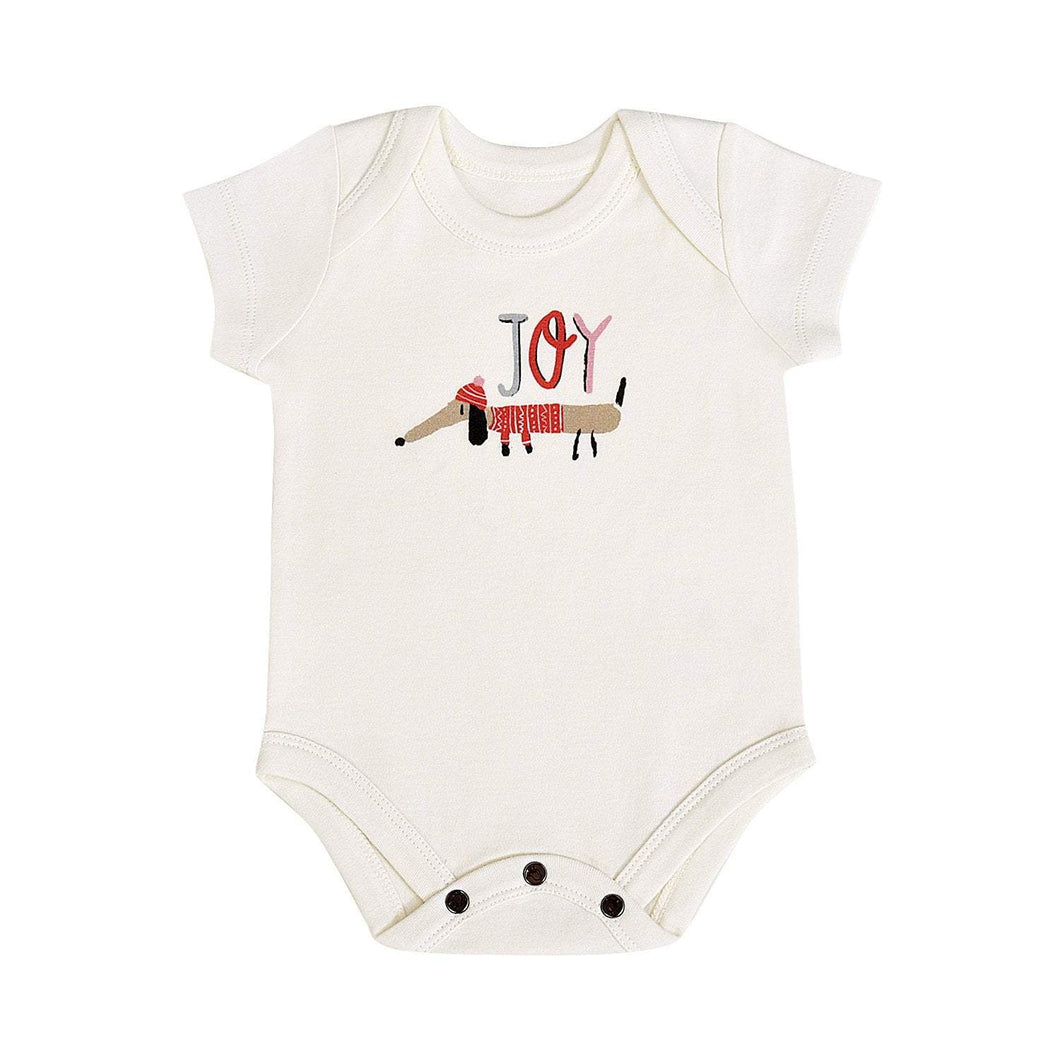 Baby graphic bodysuit | joy dog finn + emma
