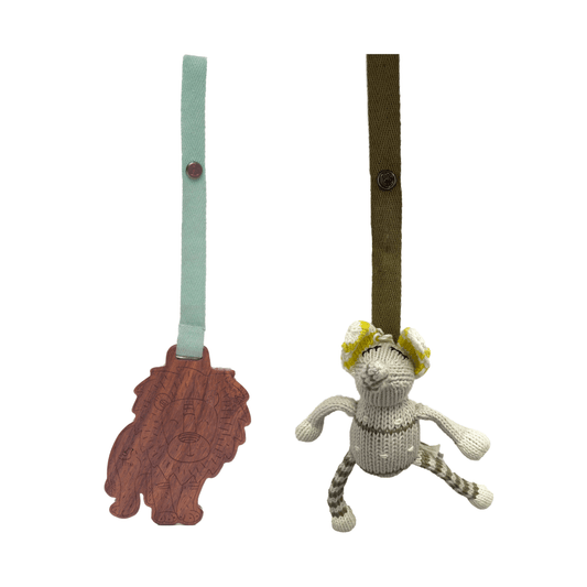 Baby 2 pc. stroller toys | kellan & jojo finn + emma