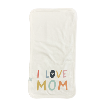 Baby burp cloth | love mom finn + emma