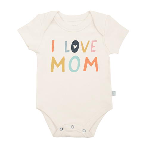 Baby graphic bodysuit | love mom finn + emma