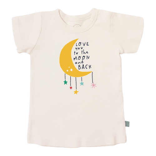 Baby graphic tee | moon and back finn + emma