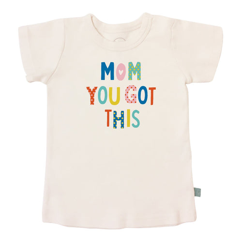 Baby graphic tee | mom you got this finn + emma