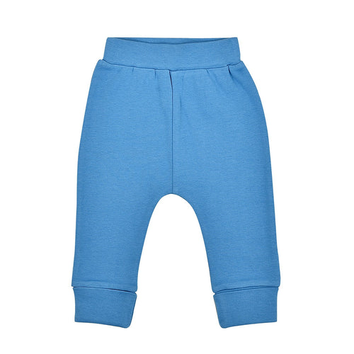 Baby cuffed pants | ripple blue finn + emma
