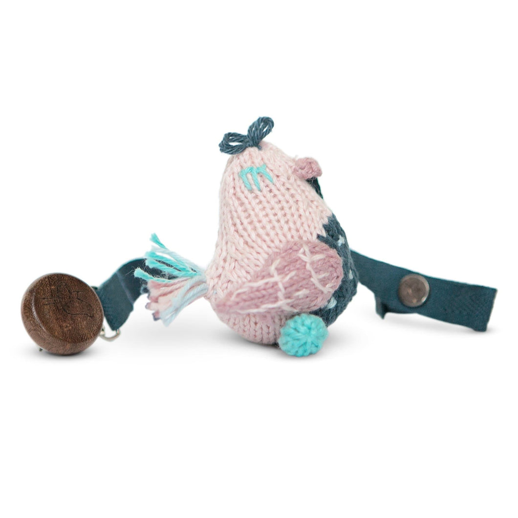 Baby pacifier holder | stella the sparrow finn + emma