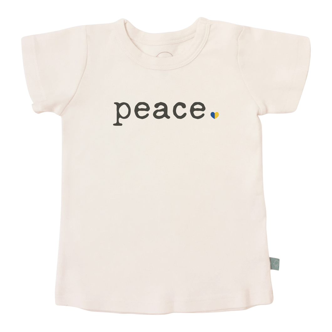 Baby graphic tee | peace finn + emma