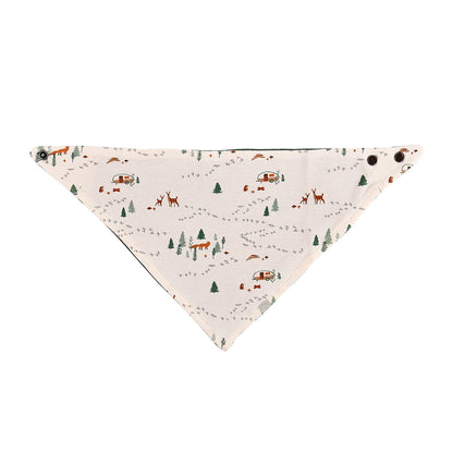 Baby kerchief bib | into the woods finn + emma