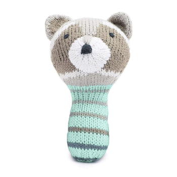 Baby mini rattle | ramsay the raccoon finn + emma