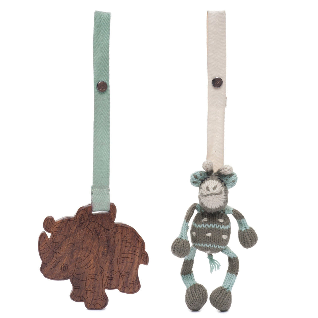 Baby 2 pc. stroller toys | ami & kenya finn + emma