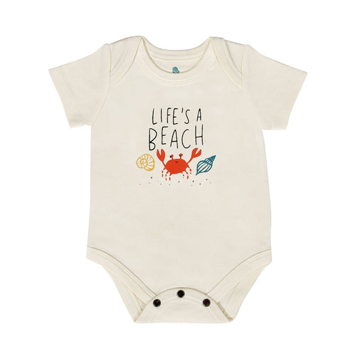 Baby graphic bodysuit | life's a beach finn + emma