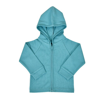 Baby hoodie | vintage aqua finn + emma