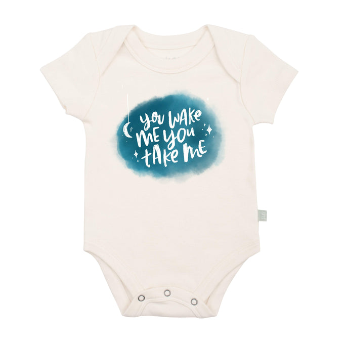 Baby graphic bodysuit | wake me finn + emma