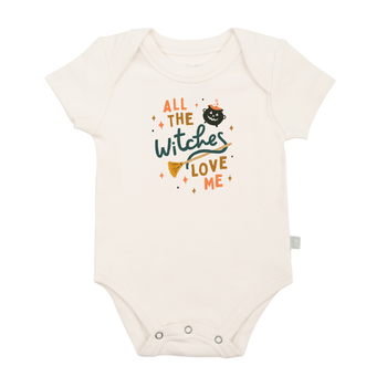 Baby graphic bodysuit | witches love me finn + emma