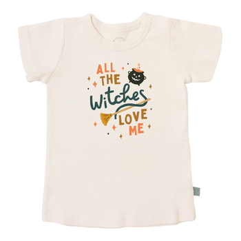 Baby graphic tee | witches love me finn + emma