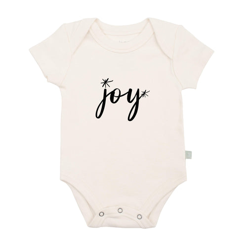 Baby graphic bodysuit | joy black finn + emma