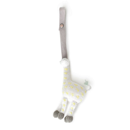 Baby knit stroller toy | amelia the giraffe finn + emma