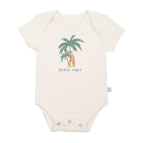 Baby graphic bodysuit | beach vibes palms finn + emma