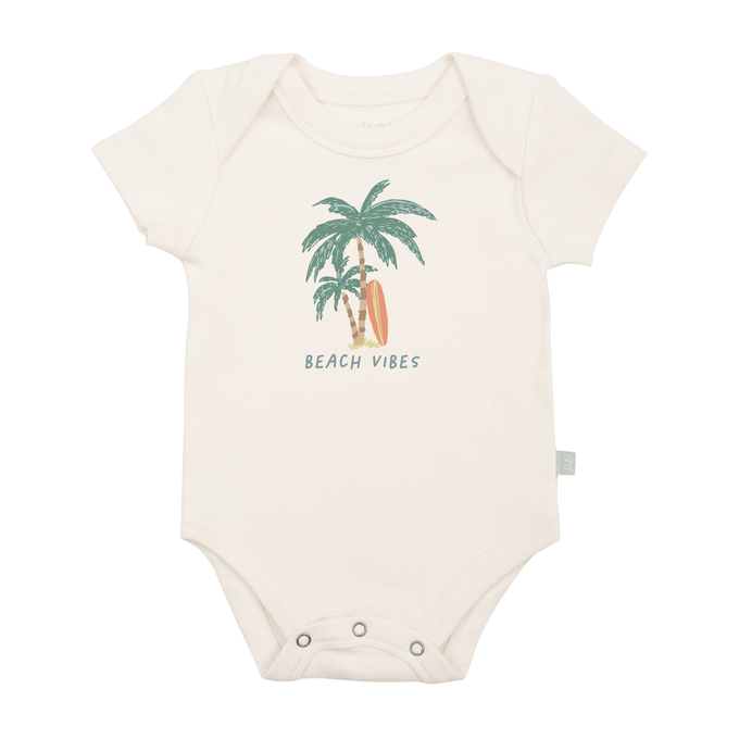 Baby graphic bodysuit | beach vibes palms finn + emma