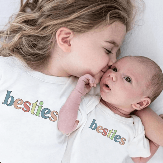 Baby graphic bodysuit | besties finn + emma