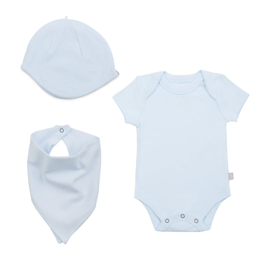 Baby snuggle me set | light blue finn + emma