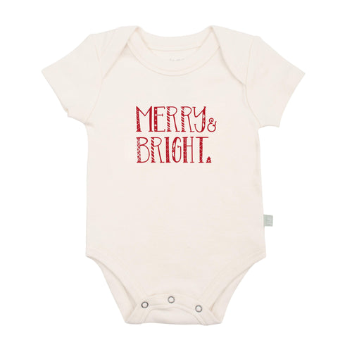 Baby graphic bodysuit | merry & bright finn + emma