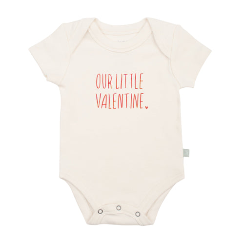 Baby graphic bodysuit | little valentine finn + emma