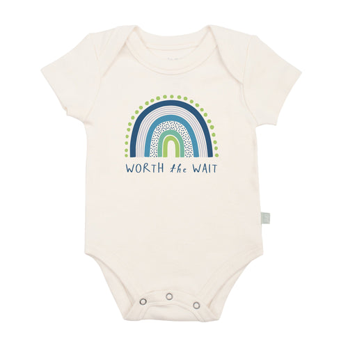 Baby graphic bodysuit | worth the wait finn + emma