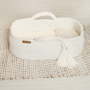 Baby Carry Cot | Ivory Finn + Emma