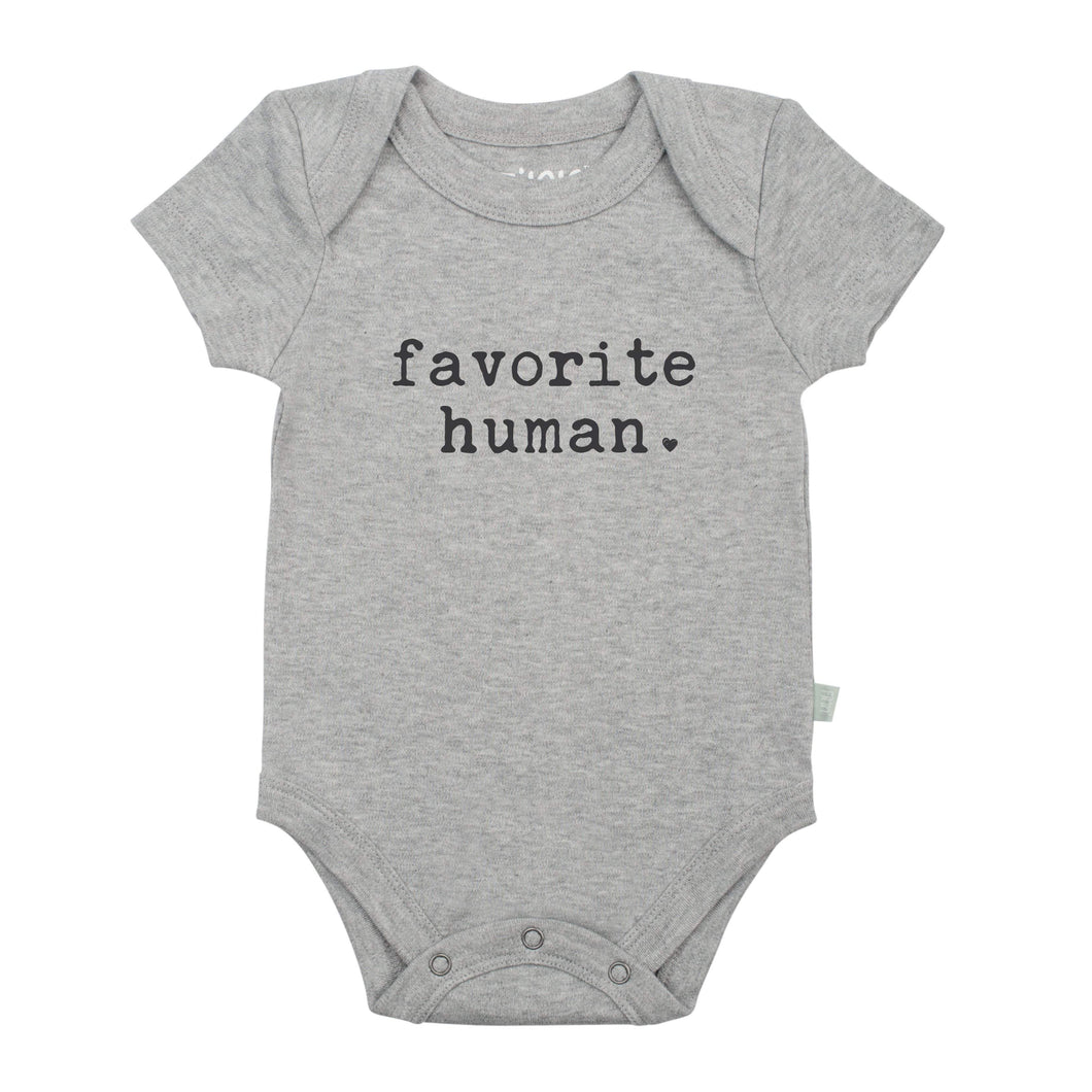 Baby graphic bodysuit | favorite human (heather) finn + emma