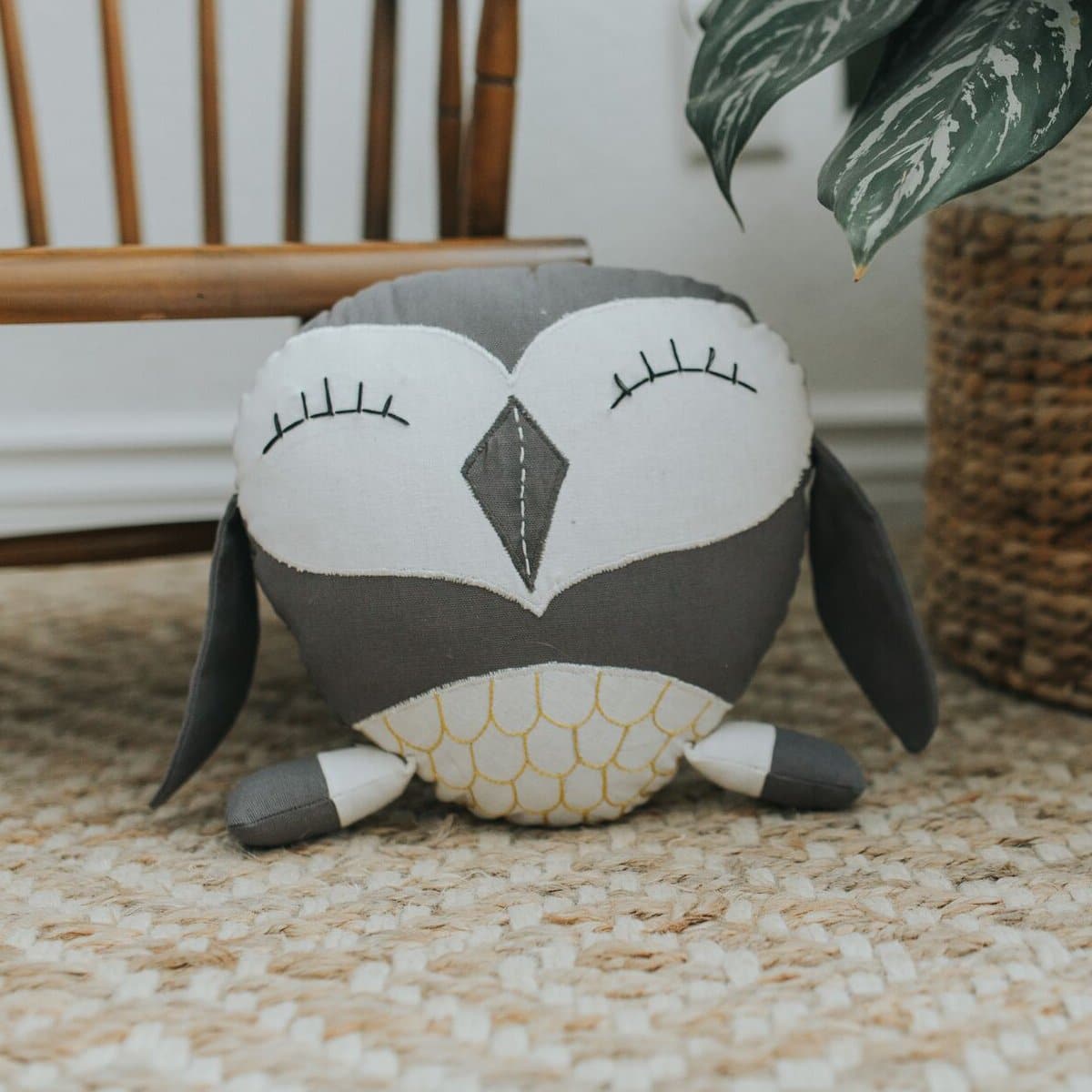 Baby fabric doll | oona the owl finn + emma