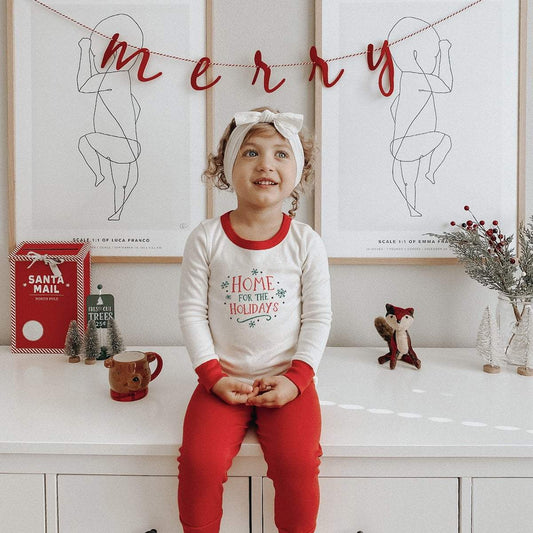 Baby pajamas | home for the holidays finn + emma