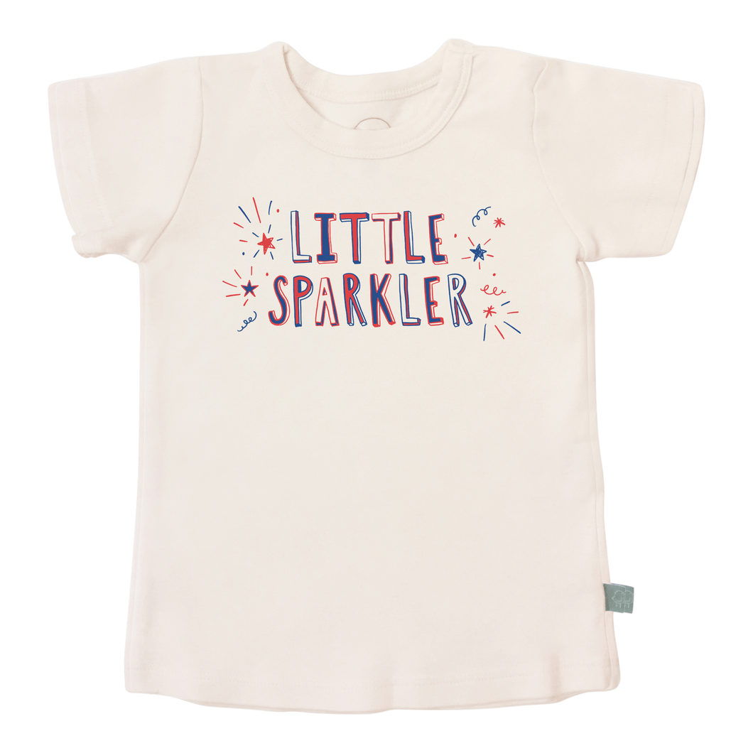 Baby graphic tee | little sparkler finn + emma